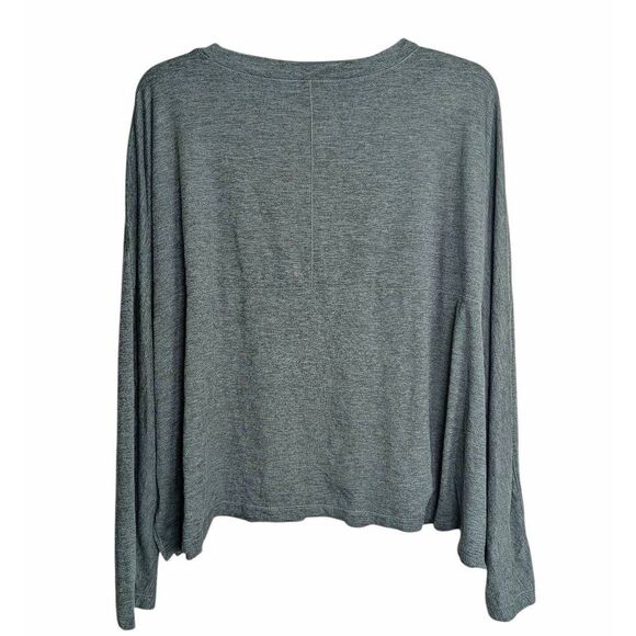 Girlfriend Collective long sleeve boxy performance shirt R&R moss green XXL - Picture 3 of 5